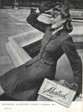 Marleek Suit London 1940s Vintage Retro Advert Poster