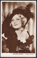 Marlene Dietrich Large Hat Vintage A4 Photo Print