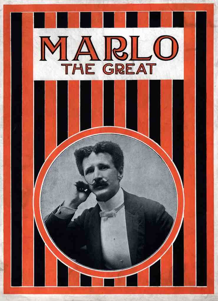 Marlo Magic Magician Vintage A4 Photo Print