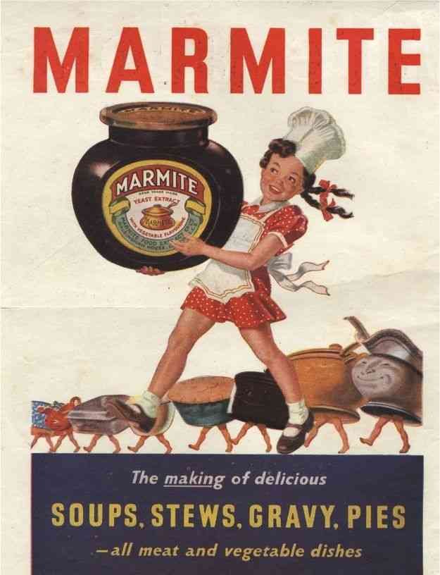 Marmite Girl Chef advert A4 Photo Print