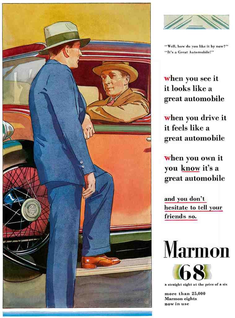 Marmon 2 Vintage A4 Photo Print
