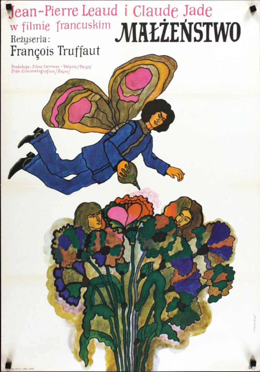 Marriage Flowers Truffaut Vintage Retro Advert Poster A4 Photo Print