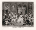 Marriagealamode Hogarth 1745 Vintage A4 Photo Print