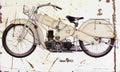 Mars 1923 Aged Vintage A4 Photo Print