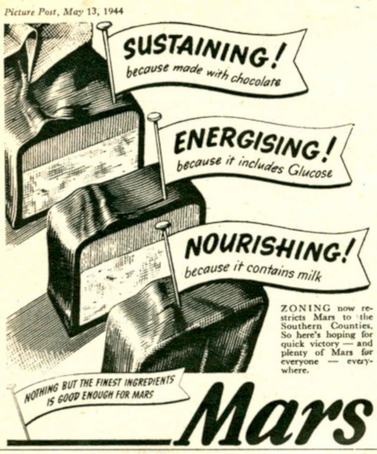 Mars Soldier War 1940s Vintage Retro Advert Poster