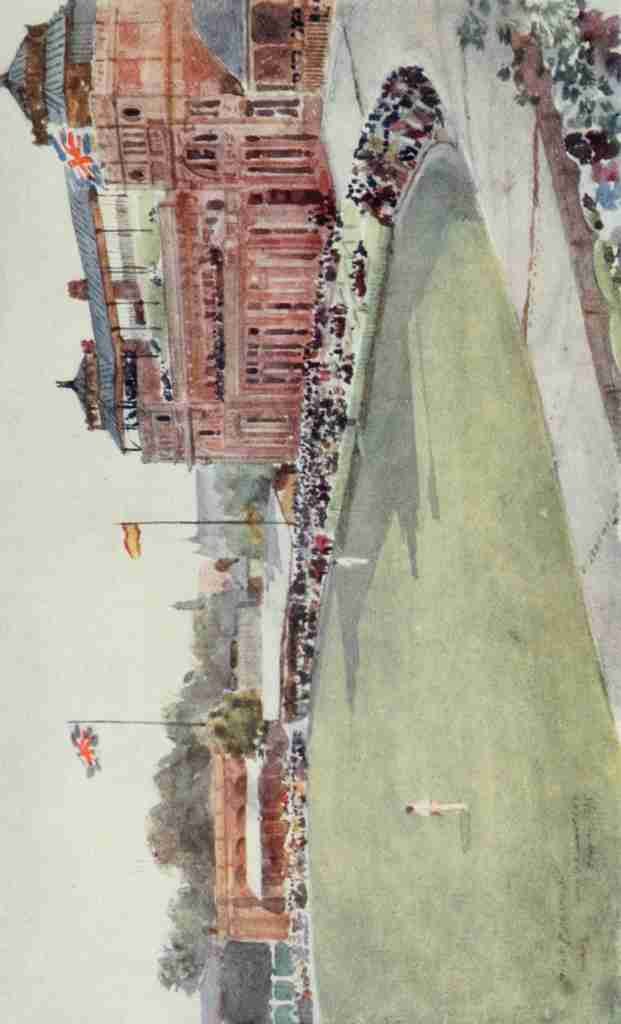 Marshall Herbert 1841 1913 The Scenery of London 1905 The Pavilion at Lords A4 Photo Print
