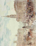 Marshall Herbert 1841 1913 The Scenery of London 1905 Trafalgar Square A4 Photo Print