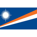 Marshallislands Flag N1835 A4 Photo Print