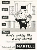 Martell Cognac Vintage Retro Advert Poster A4 Photo Print