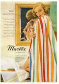 Martex Beachwear 1960s 1940s Vintage Retro Advert Poster