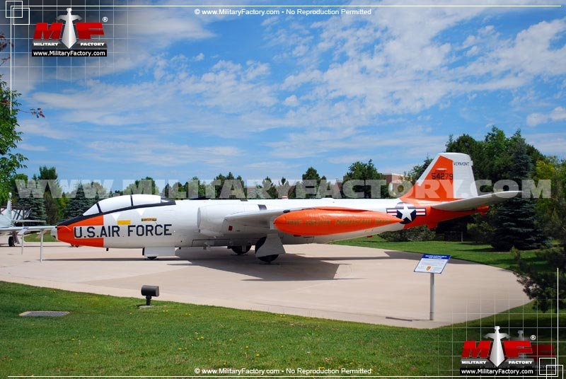 Martin B57 Canberra A4 Photo Print