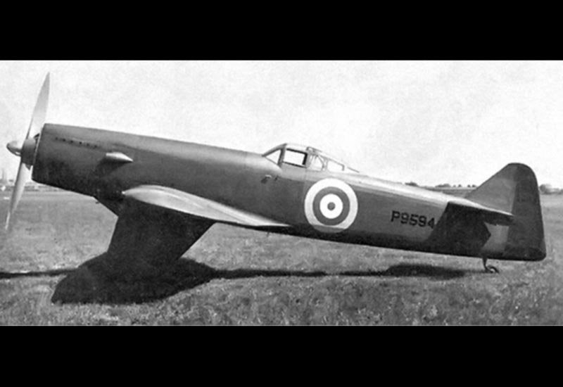 Martin Baker Mb2 Fighter Prototype United Kingdom A4 Photo Print