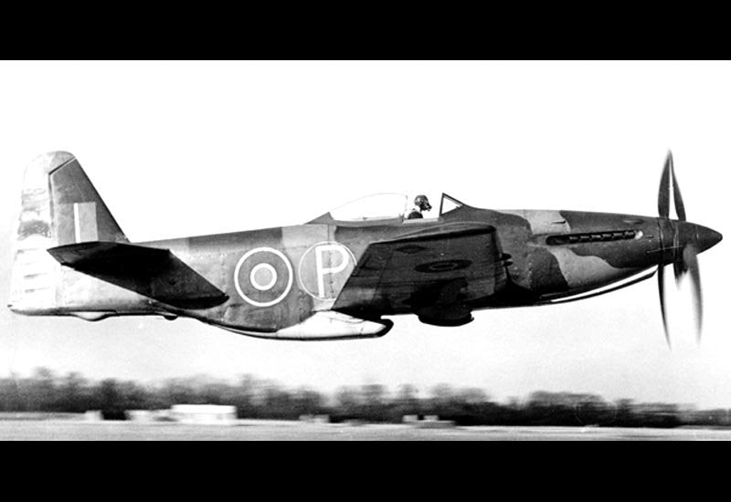 Martin Baker Mb5 Fighter Prototype United Kingdom A4 Photo Print