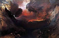 Martin John Great Day Of His Wrath A4 Photo Print