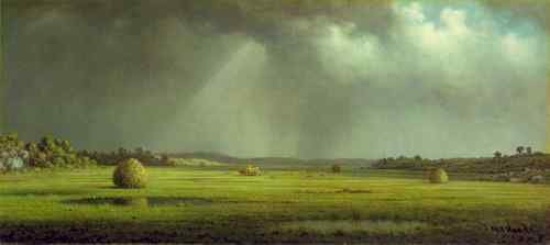 Martin Johnson Heade Newburyport Meadows ATC  A4 Photo Print