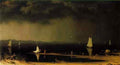 Martin Johnson Heade Thunder Storm on Narragansett Bay ATC  A4 Photo Print