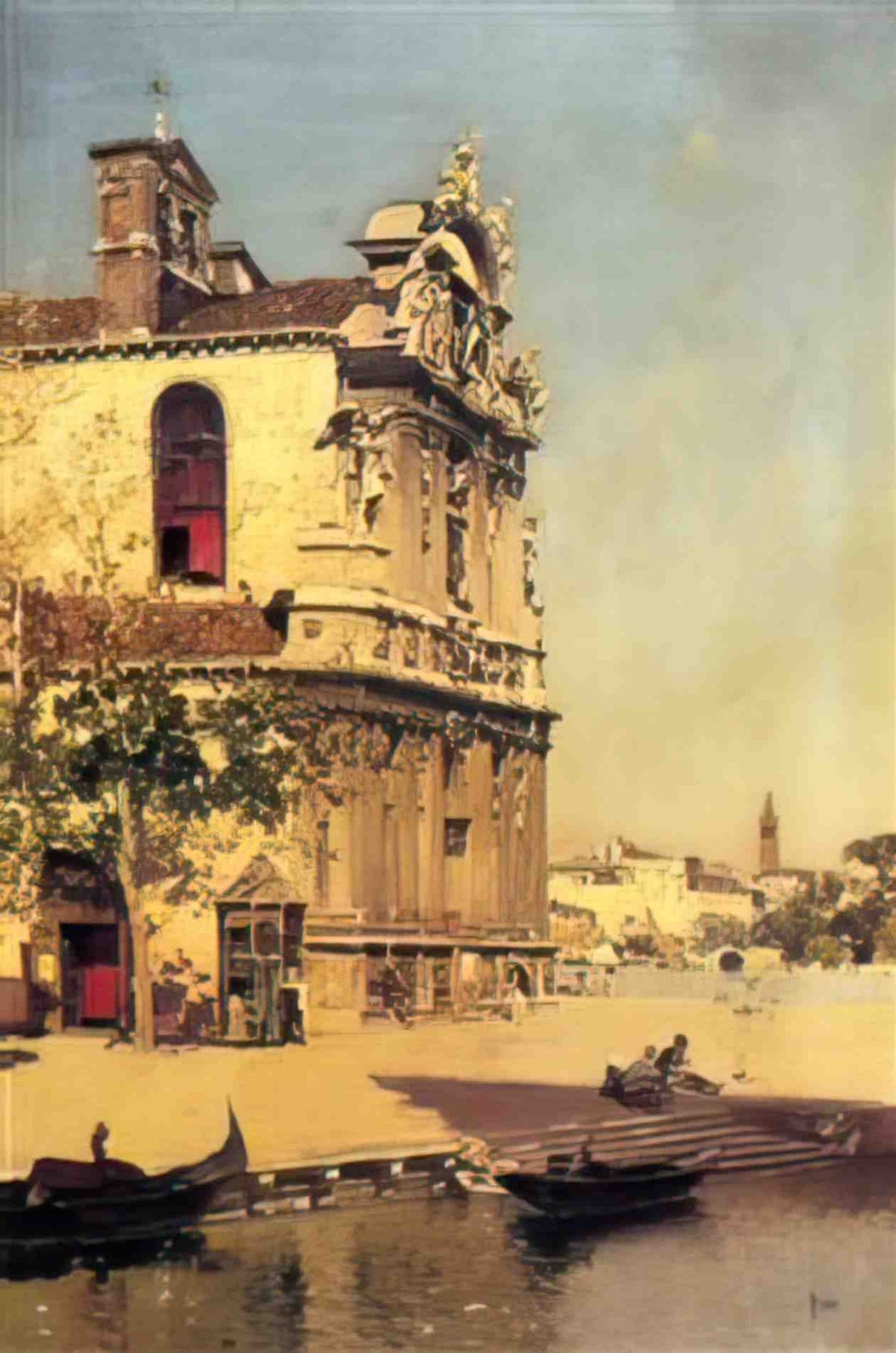 Martin Rico y Ortega ortega martin rico y a view of venice Art A4 Photo Print