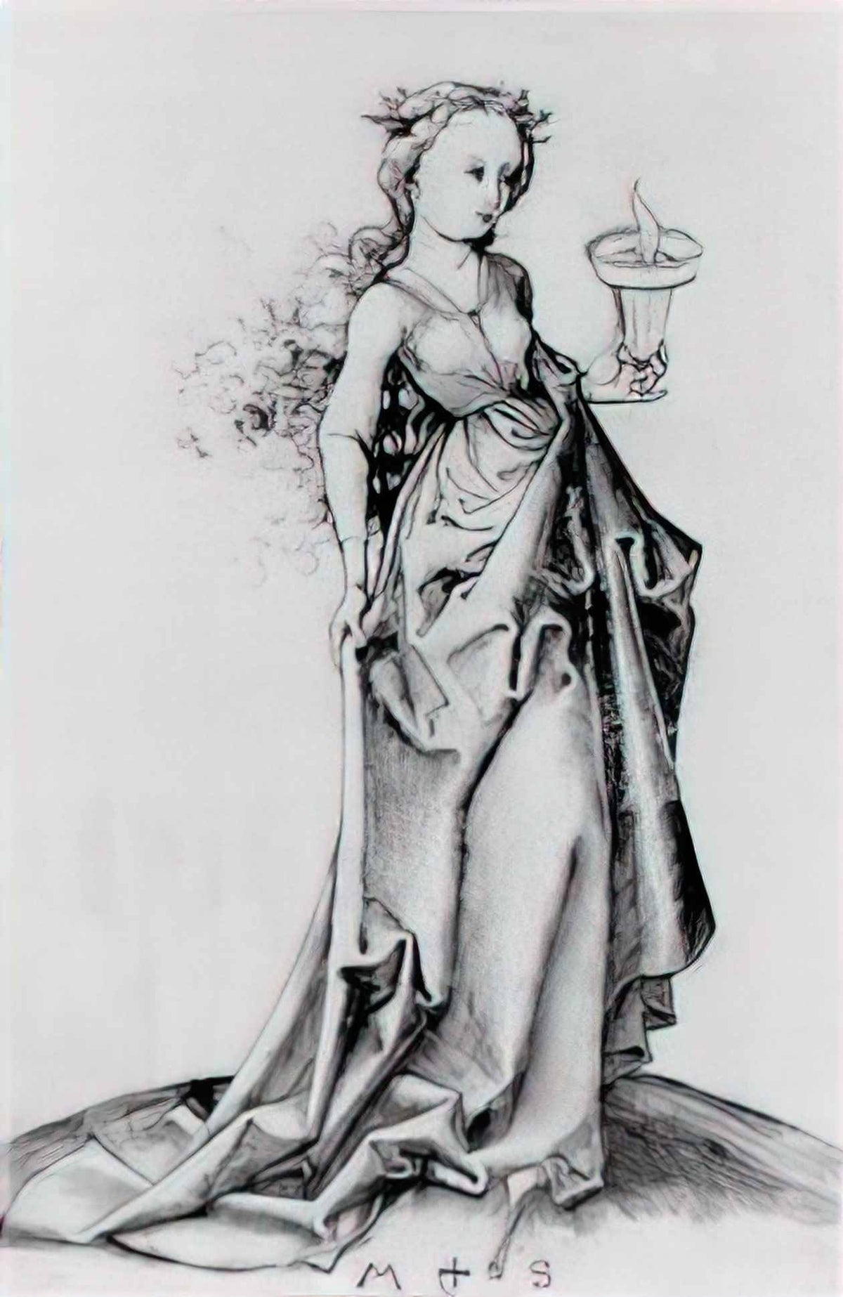 Marianne Stokes marianne preindlsberger stokes der milchtopf Art A4 Photo Print