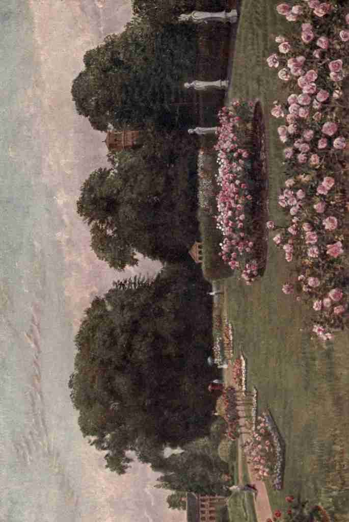 Martin Thomas Mower 1838 1934 Kew Gardens 1908 In the Italian Garden A4 Photo Print