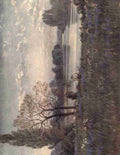 Martin Thomas Mower 1838 1934 Kew Gardens 1908 Looking up the Thames A4 Photo Print