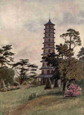 Martin Thomas Mower 1838 1934 Kew Gardens 1908 The Pagoda A4 Photo Print