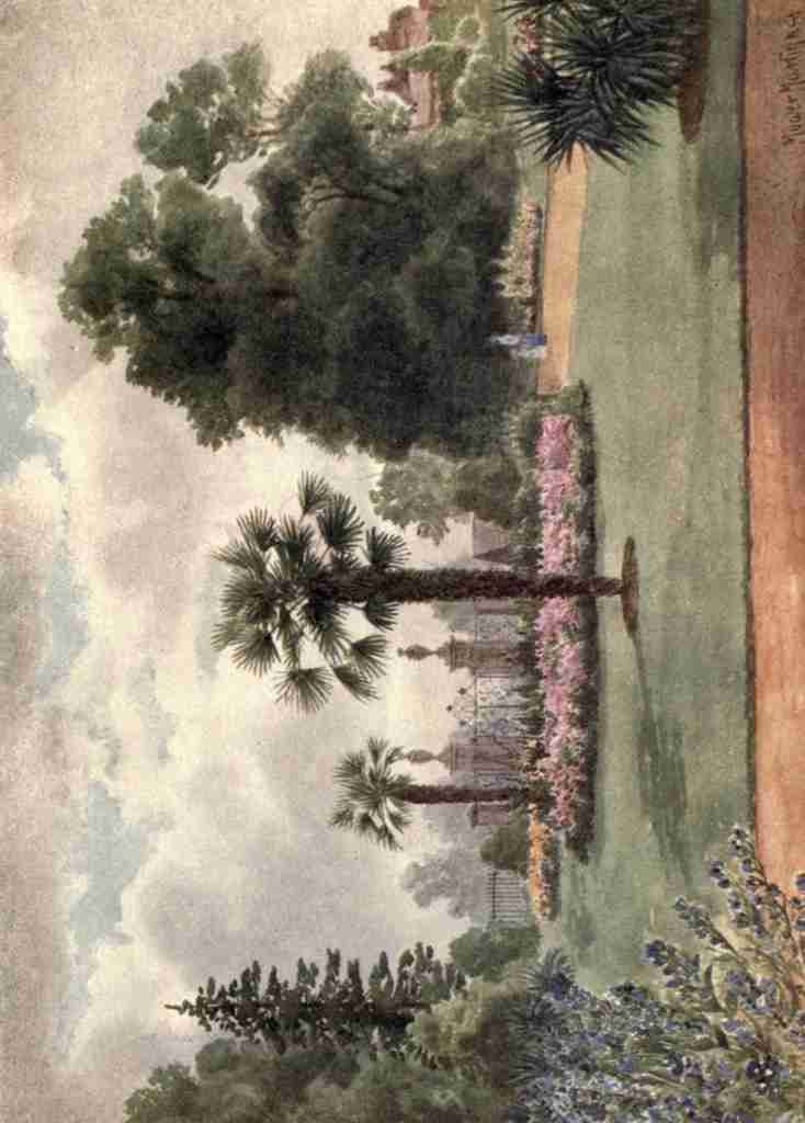 Martin Thomas Mower 1838 1934 Kew Gardens 1908 The Palm Trees & Main Gate A4 Photo Print