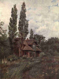 Martin Thomas Mower 1838 1934 Kew Gardens 1908 The Queens Cottage A4 Photo Print