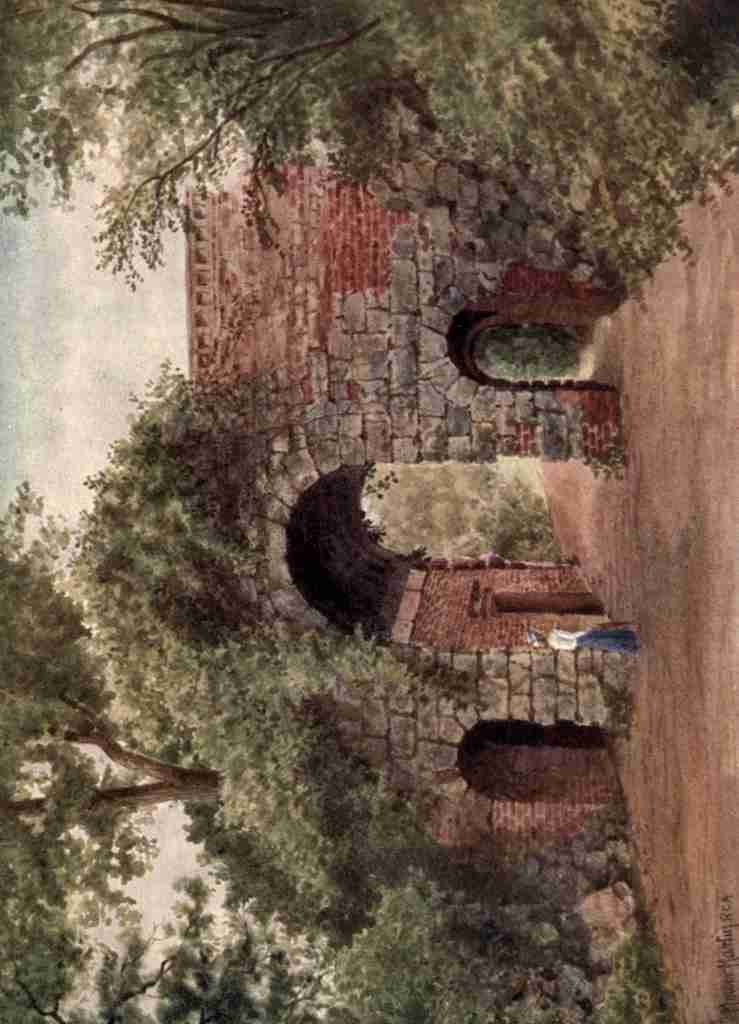 Martin Thomas Mower 1838 1934 Kew Gardens 1908 The Ruined Arch A4 Photo Print