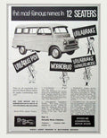Martin Walter Cars Vintage Retro Advert Poster A4 Photo Print