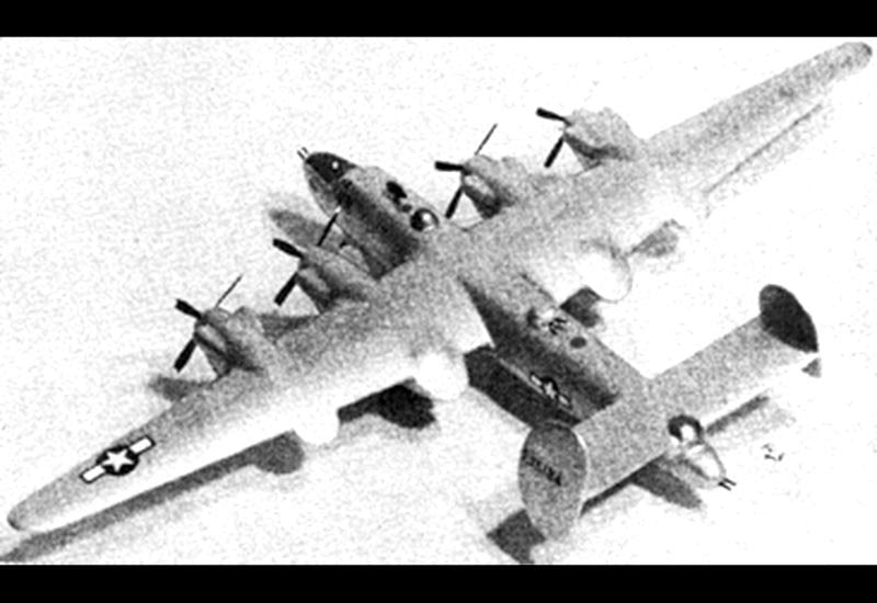Martin Xb33 Super Marauder Bomber Prototype United States A4 Photo Print
