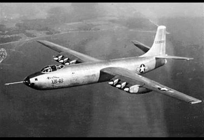 Martin Xb48 Medium Jet Bomber United States 2 A4 Photo Print