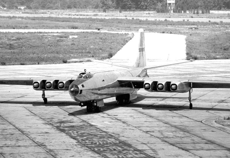 Martin Xb48 Medium Jet Bomber United States A4 Photo Print