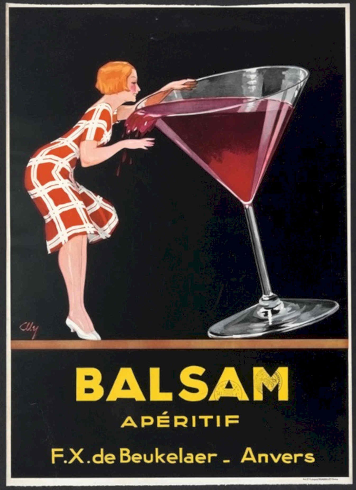 Martini Aperitif Poster Vintage Retro Advert Poster