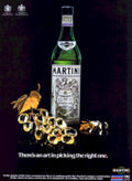 Martini Extra Dry Vintage Retro Advert Poster A4 Photo Print