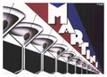 Martini Glasses Vintage Retro Advert Ads A4 Photo Print
