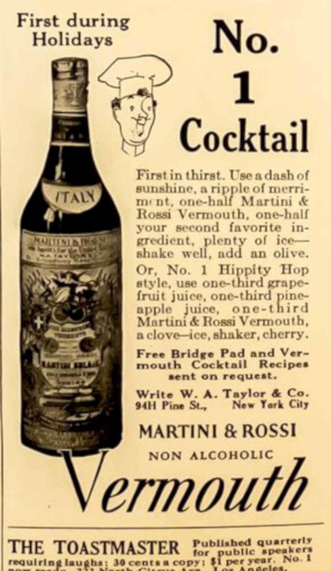 Martini Vermouth Italy Vintage Retro Advert Poster A4 Photo Print