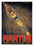 Martini Vermouth Vintage Retro Advert Poster A4 Photo Print