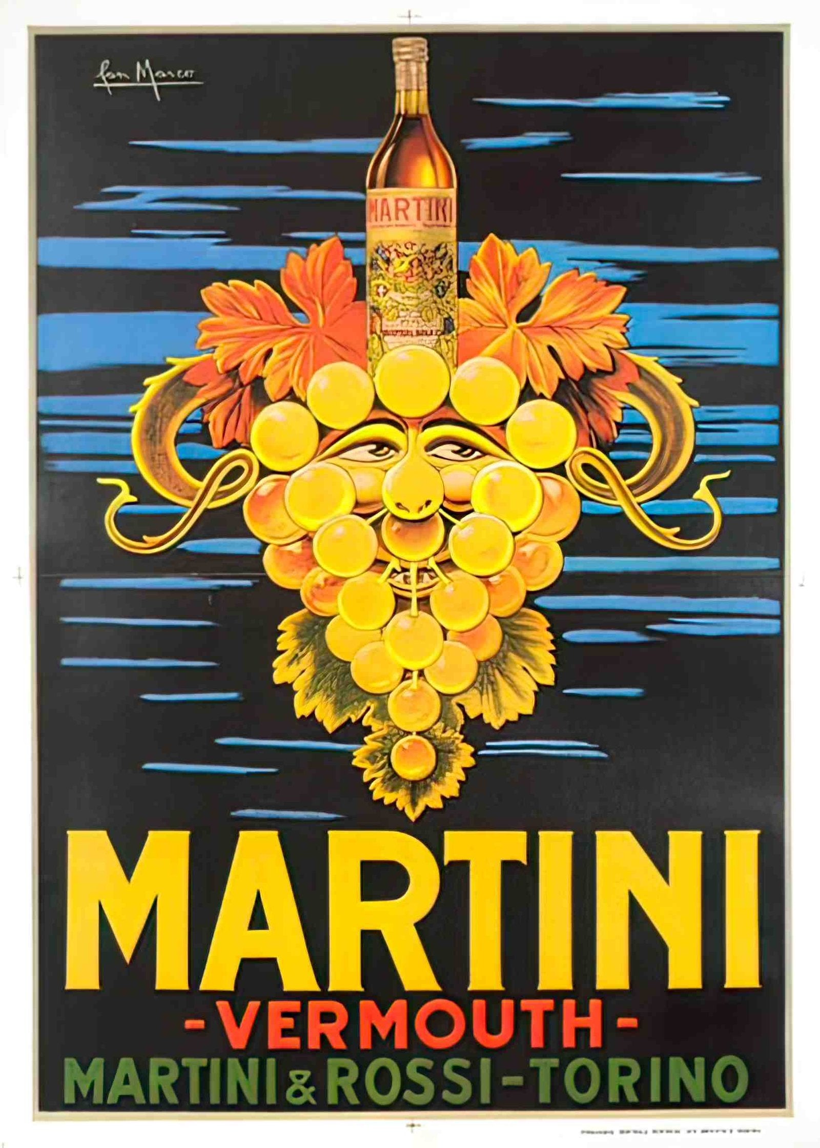 MartiniMarco Advert A4 Photo Print