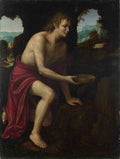 Martino Piazza Saint John the Baptist in the Desert A4 Photo Print