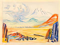 Martiros Sarian ararat a study for armenia 1964 Art A4 Photo Print