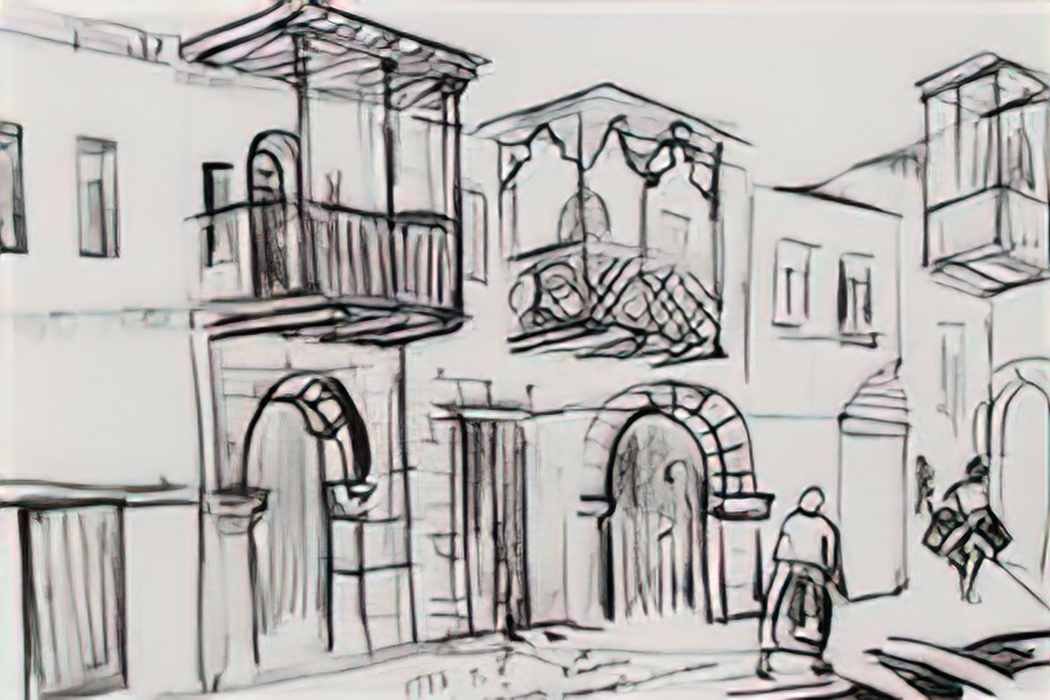Martiros Sarian ashtarak 1933 Art A4 Photo Print