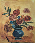 Martiros Sarian bouquet in blue vase 1916 Art A4 Photo Print
