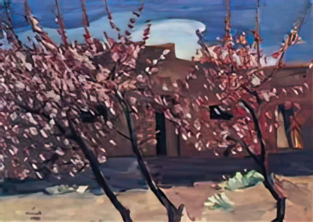 Martiros Sarian flowering peaches 1922 Art A4 Photo Print