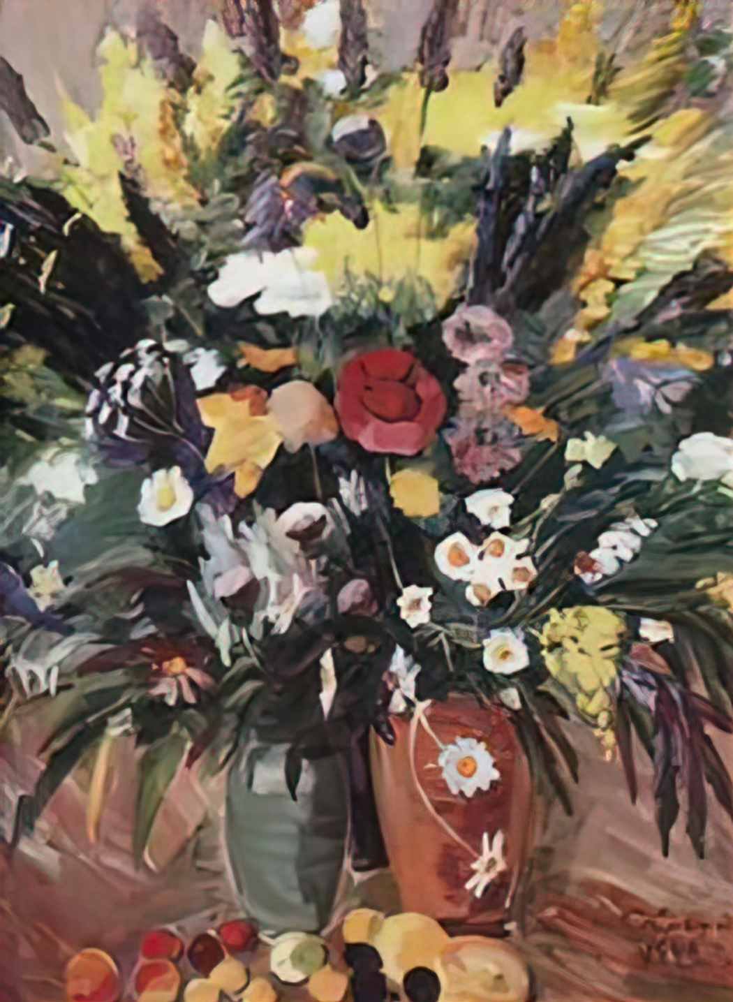 Martiros Sarian flowers of sevan 1942 Art A4 Photo Print