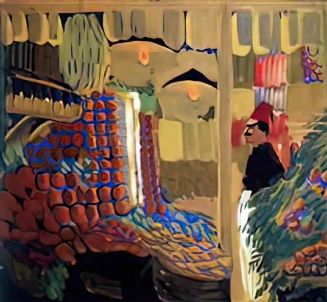 Martiros Sarian fruit shop 1910 Art A4 Photo Print