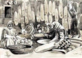 Martiros Sarian making bread 1929 Art A4 Photo Print