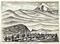 Martiros Sarian mountain waves in armenia 1929 Art A4 Photo Print
