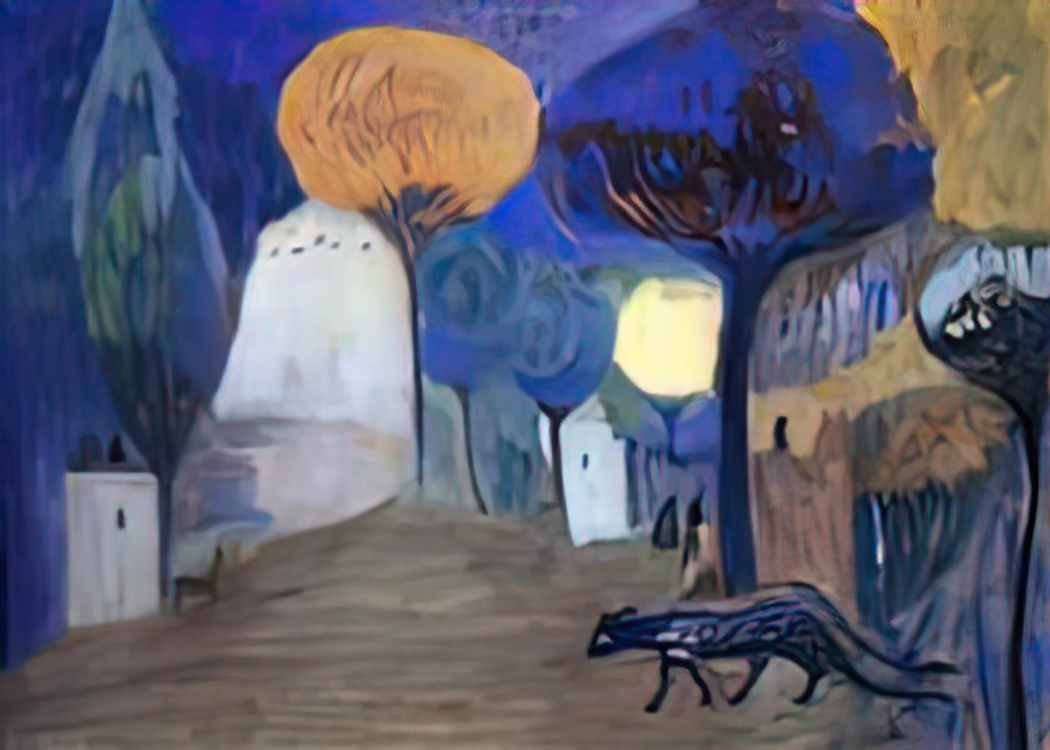 Martiros Sarian panthers 1907 Art A4 Photo Print