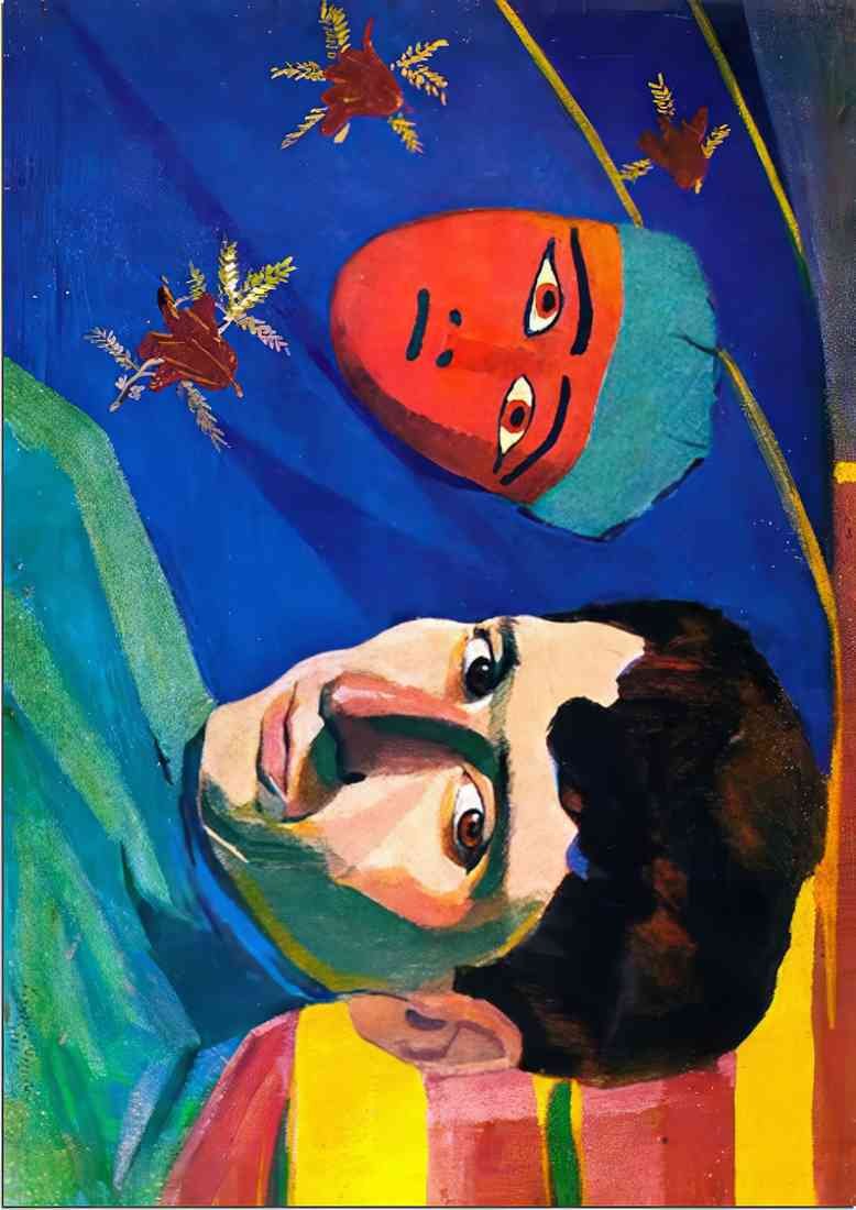 Martiros Sarian portrait of the poet yeghishe charents A4 Photo Print