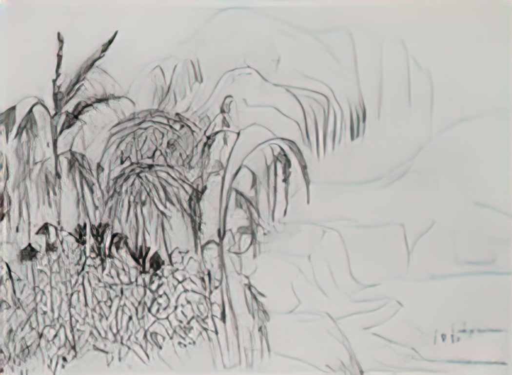 Martiros Sarian trees in blossom 1901 Art A4 Photo Print